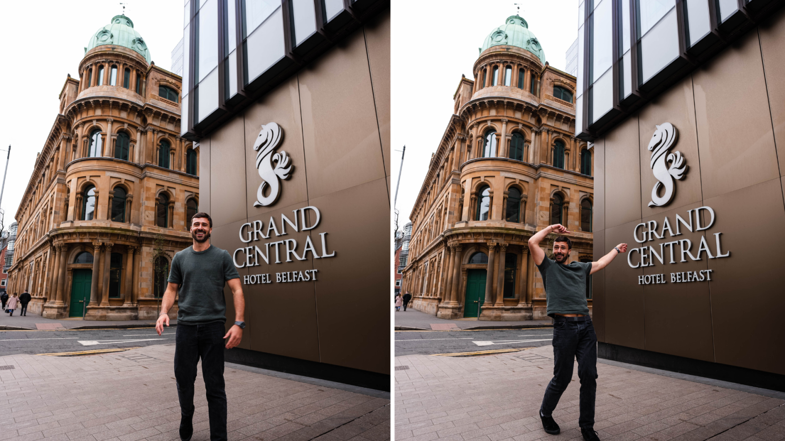 Harry McNulty at Grand Central Hotel Belfast 